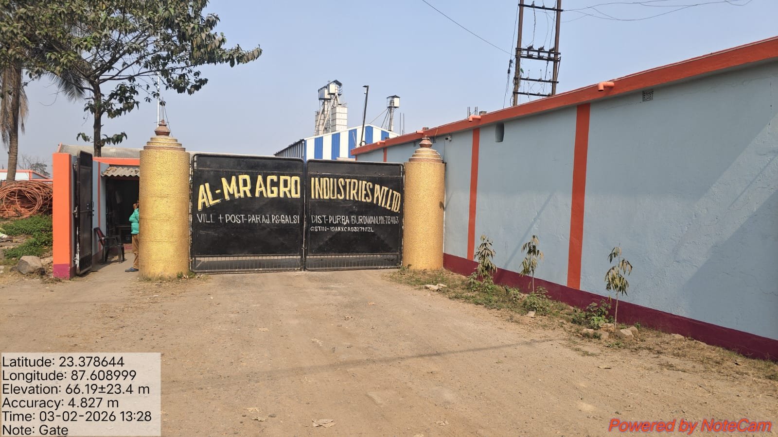 AL-MR Agro Industries entrance