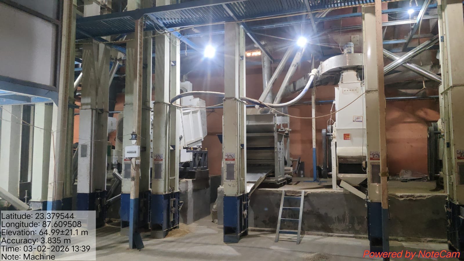 Rice processing machinery